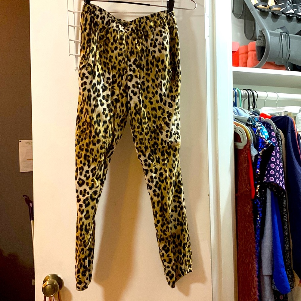Leopard pants!